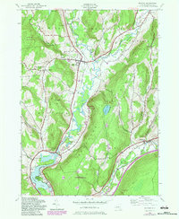 Milford 1943 topographic map thumbnail