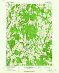 Millbrook 1960 topographic map thumbnail
