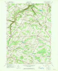 Millers Mills 1943 topographic map thumbnail