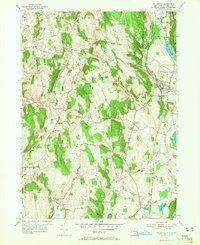 Millerton 1955 topographic map preview