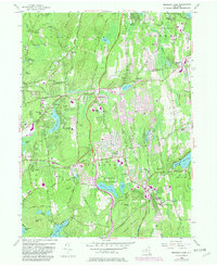 Mohegan Lake 1956 topographic map preview