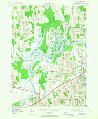 Montezuma 1954 topographic map thumbnail