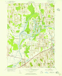 Montezuma 1954 topographic map thumbnail
