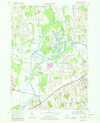 Montezuma 1954 topographic map thumbnail