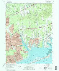 Moriches 1967 topographic map thumbnail