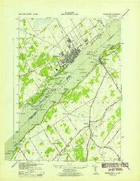 Morristown 1943 topographic map thumbnail