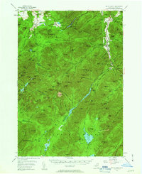 Mount Marcy 1953 topographic map thumbnail