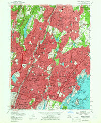 Mount Vernon 1956 topographic map thumbnail