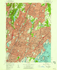 Mount Vernon 1956 topographic map thumbnail