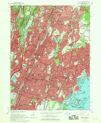 Mount Vernon 1966 topographic map thumbnail