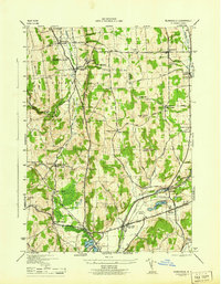 Munnsville 1944 topographic map thumbnail