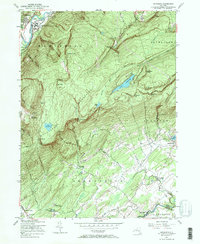 Napanoch 1956 topographic map thumbnail