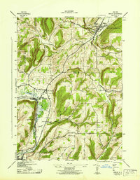 Naples 1942 topographic map thumbnail