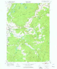 Natural Bridge 1951 topographic map thumbnail