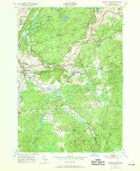 Natural Bridge 1951 topographic map thumbnail