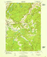 Natural Bridge 1951 topographic map thumbnail