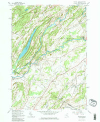 Natural Dam 1961 topographic map thumbnail