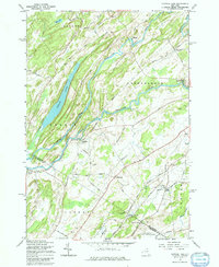 Natural Dam 1961 topographic map thumbnail
