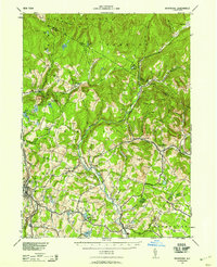 Neversink 1942 topographic map thumbnail