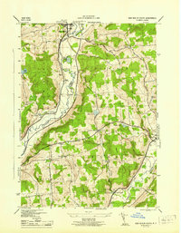 New Berlin South 1945 topographic map thumbnail