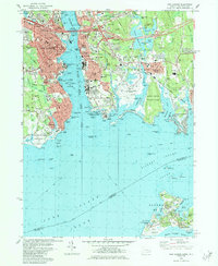 New London 1984 topographic map thumbnail