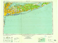 New York 1958 topographic map thumbnail