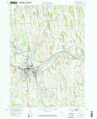 Newark 1952 topographic map thumbnail
