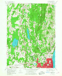 Newburgh 1957 topographic map thumbnail