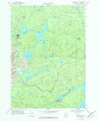 Newton Falls 1968 topographic map thumbnail