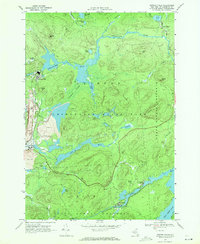 Newton Falls 1968 topographic map thumbnail