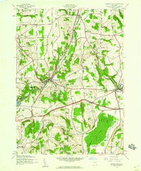 Oriskany Falls 1943 topographic map thumbnail