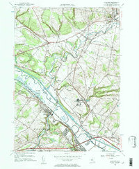 Oriskany 1955 topographic map thumbnail