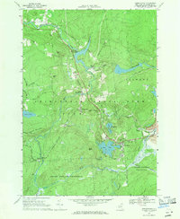 Oswegatchie 1966 topographic map thumbnail