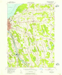 Oswego East 1954 topographic map thumbnail