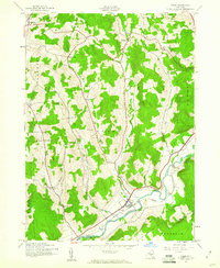 Otego 1943 topographic map thumbnail