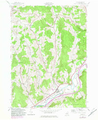 Otego 1943 topographic map thumbnail