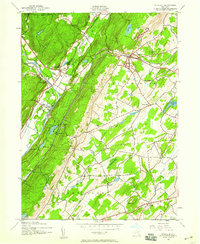 Otisville 1942 topographic map thumbnail