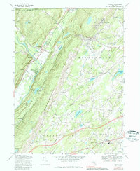 Otisville 1969 topographic map thumbnail