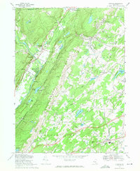 Otisville 1969 topographic map thumbnail