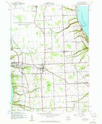 Ovid 1942 topographic map thumbnail