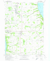 Ovid 1970 topographic map thumbnail