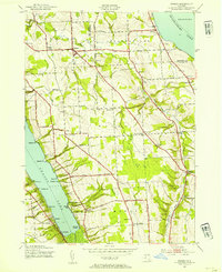 Owasco 1943 topographic map thumbnail