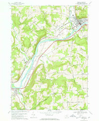 Owego 1969 topographic map thumbnail