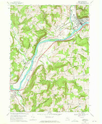 Owego 1969 topographic map thumbnail
