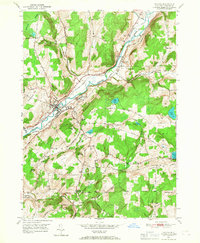 Oxford 1949 topographic map thumbnail