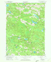 Panther Lake 1959 topographic map thumbnail