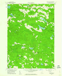 Panther Lake 1959 topographic map thumbnail