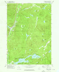 Paradox Lake 1973 topographic map thumbnail