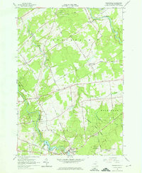 Parishville 1964 topographic map thumbnail