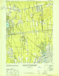 Patchogue 1947 topographic map thumbnail